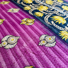 Kantha Saree Cover, Double Sized