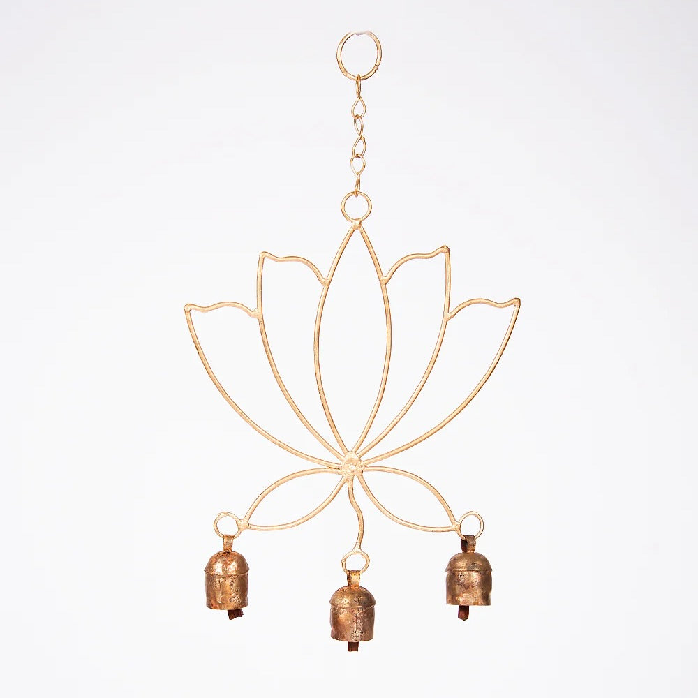 Wind Chime - Lotus shape with Bells