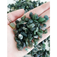 Moss Agate Chips