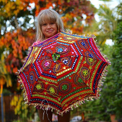 Rajasthani Cotton Sun Umbrellas