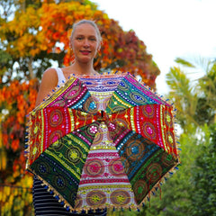 Rajasthani Cotton Sun Umbrellas