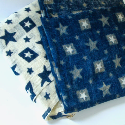 Ladakhi Pashmina/Wool Shawls - Star Design