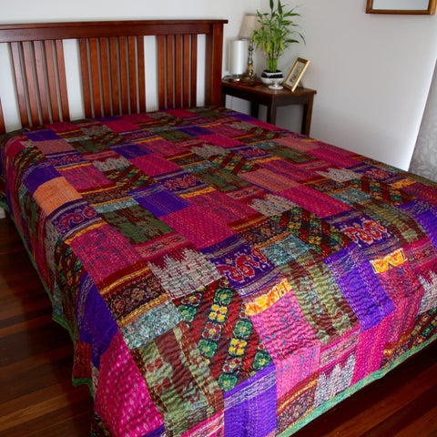 Rajasthani Bedspread - Super King Size