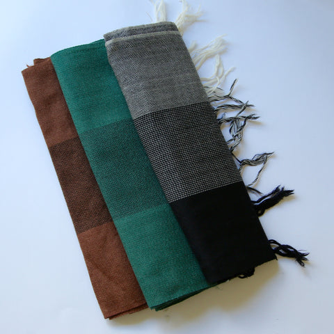 Kullu Wool Scarves - Patterned