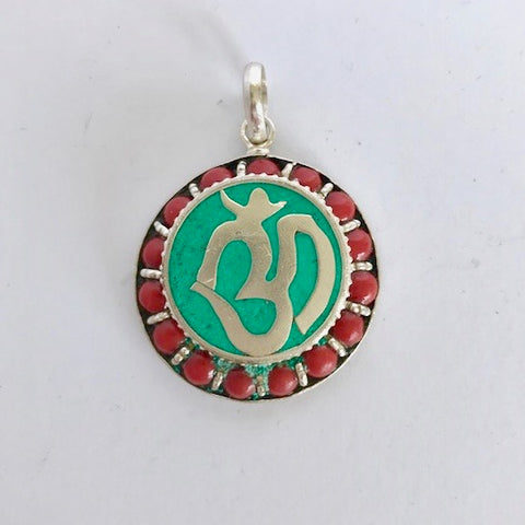 Sanskrit Om Pendant