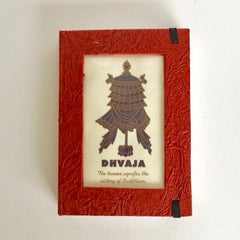 Tibetan Handmade Notebook with Auspicious Symbols