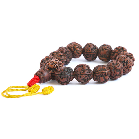 Indian Rudraksha Wrist Mala