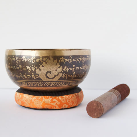 Fireburst of Compassion Singing Bowl (Extra large)