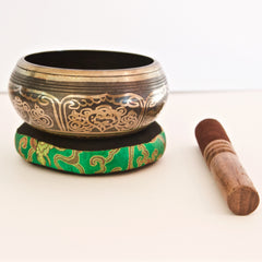 Buddha's Bowl Singing Bowl - Auspicious Symbols