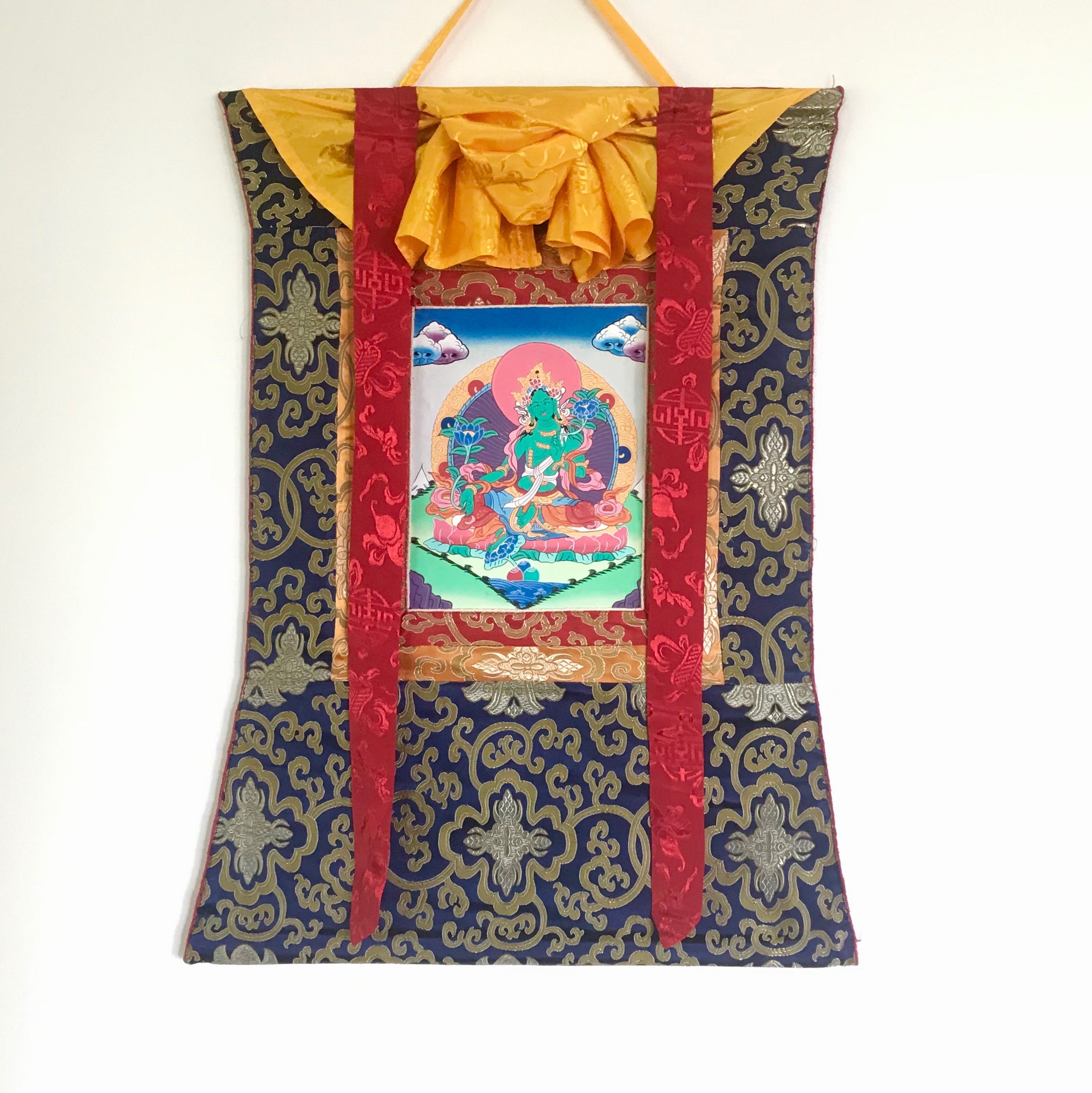 Green Tara Thangka