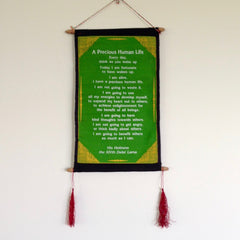 Wall Hangings - HH Dalai Lama Quotes - Large