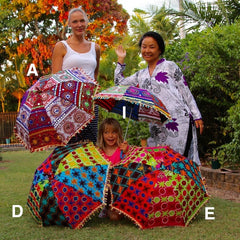 Rajasthani Cotton Sun Umbrellas