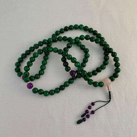 Sacred Treasures Jade Mala